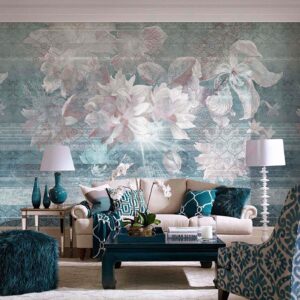 3D шпалери у вітальні: поради дизайнерів + вдалі поєднання — 3D шпалери для вітальні