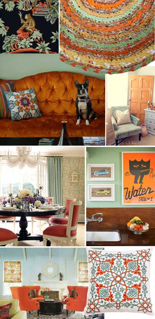 Колірний дизайн 2026 Несподівані колірні поєднання в сучасному інтер'єрі, яскраві акценти 2026