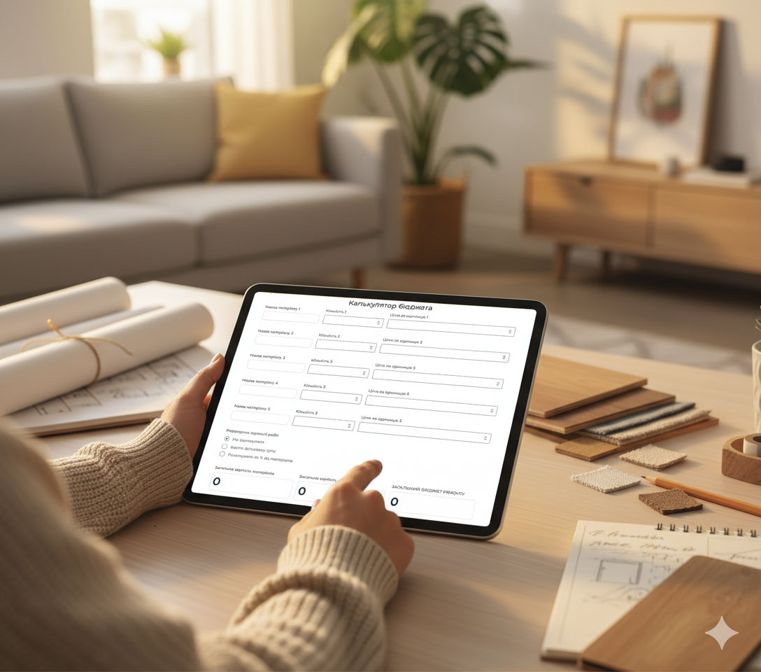 Розрахунок плитки онлайн Онлайн калькулятор плитки допомагає розрахувати кількість та вартість для ремонту 2026 року.