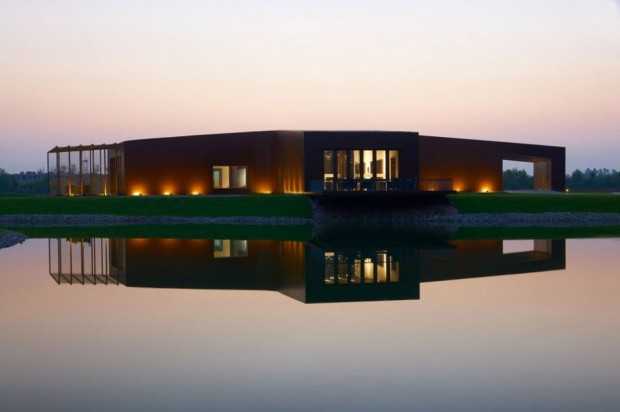 Asterisk: Пекінський комплекс Asterisk в Пекіні: винний салон, ресторан та підземний винний завод, спроектовані SAKO