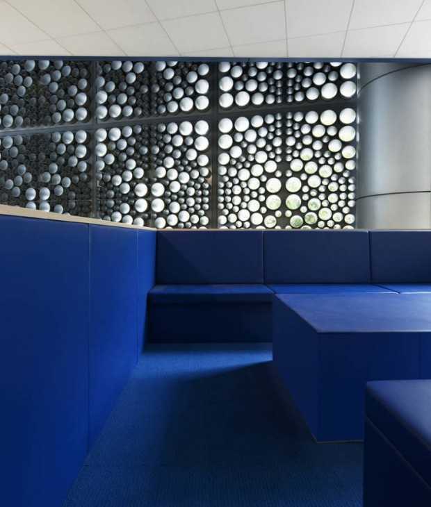 Дизайн Гален: Офісний простір Простір наукового парку «Гален» з металевими конструкціями, дизайн великих просторів 2026.