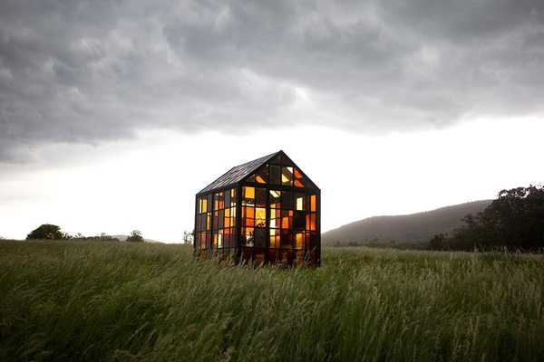 Карамельний архітектурний павільйон Архітектурний павільйон з карамелізованим склом: солярій з цукру, унікальний дизайн 2026.