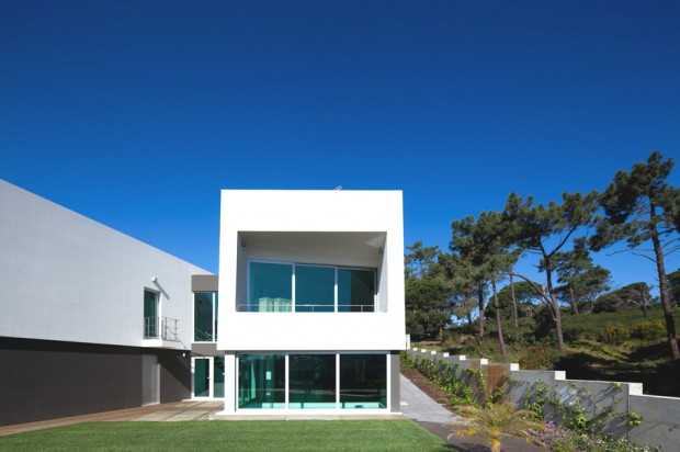 Вилла в Кашкайш: вид Сучасна вілла в Кашкайш, Португалія, з елементами мінімалізму та екологічних матеріалів (2026)