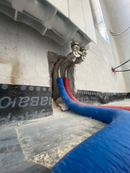 Герметичність: контроль з'єднань Технагляд перевіряє герметичність з'єднань трубопроводу на етапі чорнового ремонту.