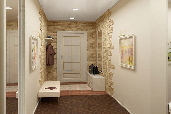 Декоративний камінь в інтер'єрі Ідеї для декору передпокою своїми руками з використанням декоративного каменю та вінілових наклейок 2026