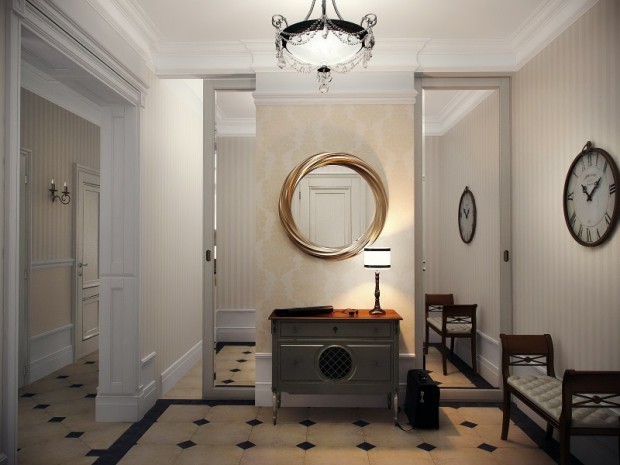 Арт-деко передпокій Креативний декор передпокою 2026 своїми руками з акцентом на вінілові наклейки та арт-деко