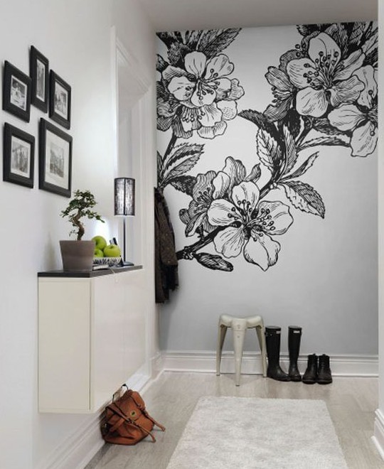 Рослинні мотиви в декорі Декор передпокою своїми руками: креативні вінілові наклейки з рослинними мотивами 2026.