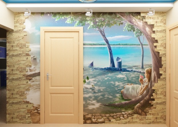 Арт-деко в передпокої Затишний передпокій в стилі арт-деко з елементами розкоші та елегантності