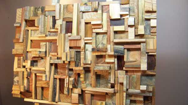 Сучасний еко-стиль Сучасне дерев'яне панно з російської канадки: ідеальне для еко-інтер'єру в 2026.