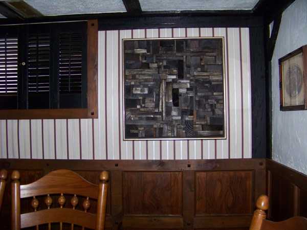 Ексклюзивний дизайн Ексклюзивне дерев'яне панно з російської канадки: неповторний дизайн для вашої стіни.