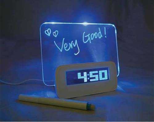 Нічник для дитячої Нічник-годинник для дитячої кімнати, що допомагає орієнтуватися в темряві вночі.