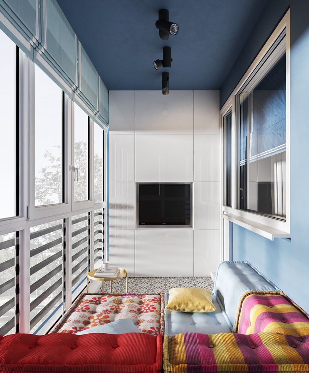 Дитяча з балконом 2026 Сучасний дизайн дитячої кімнати з балконом у світлих тонах для дівчинки 2026.