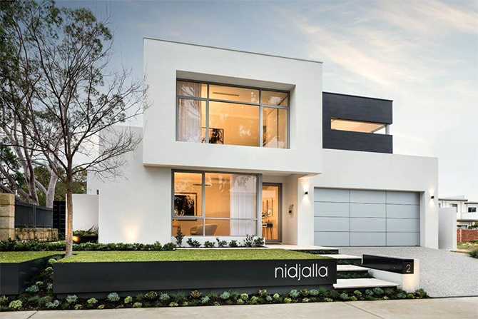 Скромна розкіш Сучасний дизайн будинку: мінімалізм та комфорт в кожній деталі екстер'єру.