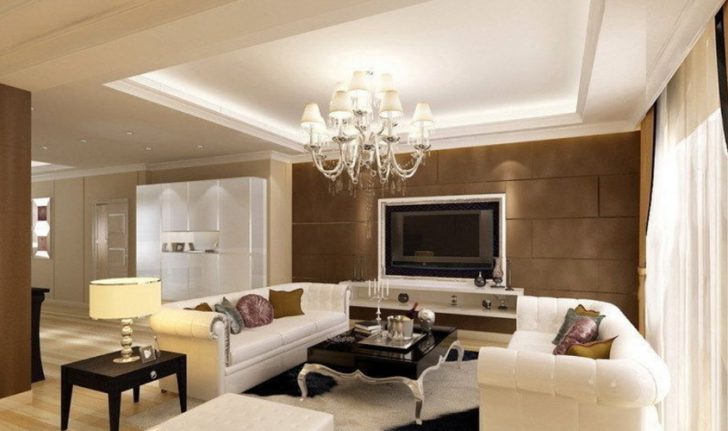 Стильна стеля з гіпсокартону Рамкова гіпсокартонна стеля з підсвічуванням для вітальні у 2026 році.