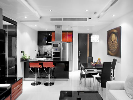 Зонування світлом кухні Чорно-біла кухня дизайн 2026: виділення функціональних зон освітленням