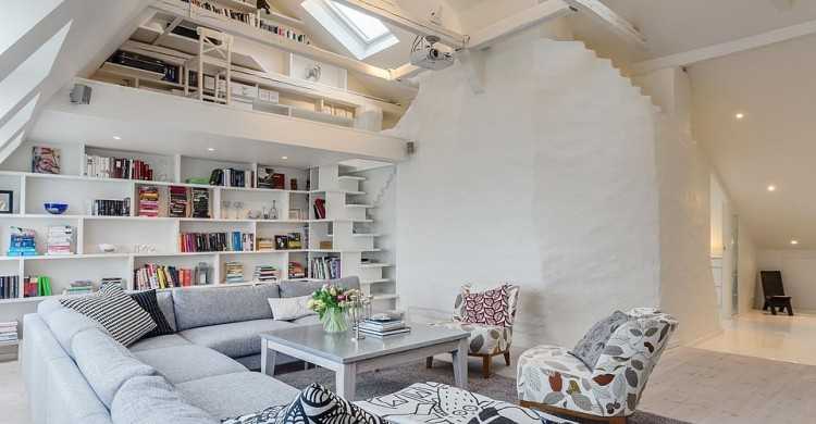 Скандинавський дизайн 2026: функціональність і світло у дворівневій квартирі — Скандинавський дизайн інтер'єру