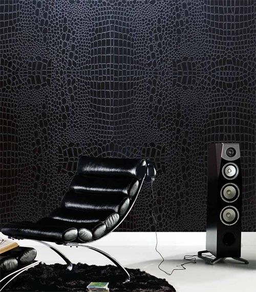 Рельєфні текстурні шпалери для стін 2026 року, що створюють об'ємний ефект в інтер'єрі