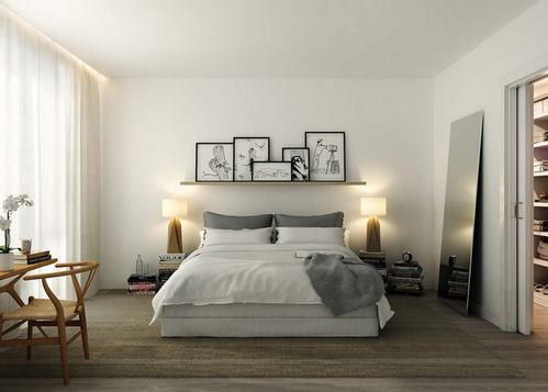 Полиця з підсвіткою Функціональна полиця з підсвічуванням над ліжком: стильне рішення для маленької квартири