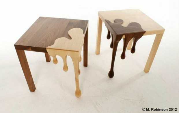 Стиль від Робінсона Дизайнерський столик з дерева від Метта Робінсона – елегантний акцент для дому.