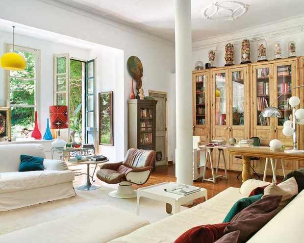 Оазис у Барселоні Патіо в домі в Барселоні: місце для відпочинку в еклектичному стилі 2026.