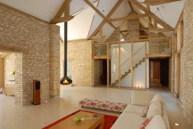 Енергія натуральності Chantry's Barn: Реконструкція будинку з використанням натуральних матеріалів для енергії простору.