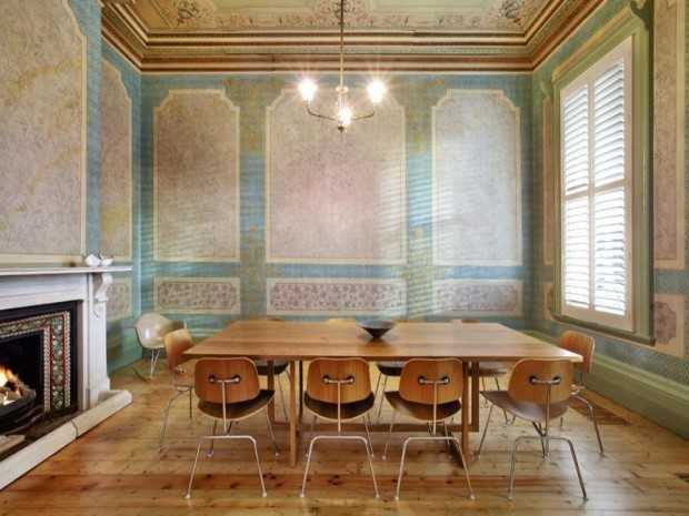 Сучасна Вікторіанська Еклектика Еклектика в інтер'єрі: вікторіанський стиль з сучасними акцентами в будинку в Мельбурні.