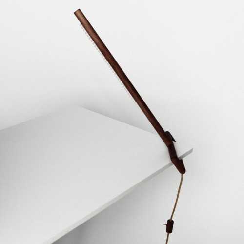 Освітлення для малих просторів Настільна кутова лампа для маленької квартири, сучасне освітлення та економія простору.