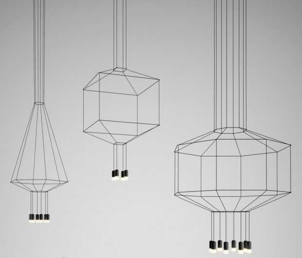 WIREFLOW: Лінії Дизайн освітлення WIREFLOW: витончені лінії, що формують 2D візуальний ефект.