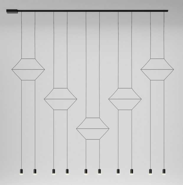 WIREFLOW: Сучасність WIREFLOW: сучасний дизайн освітлення з візуальним ефектом 2D.