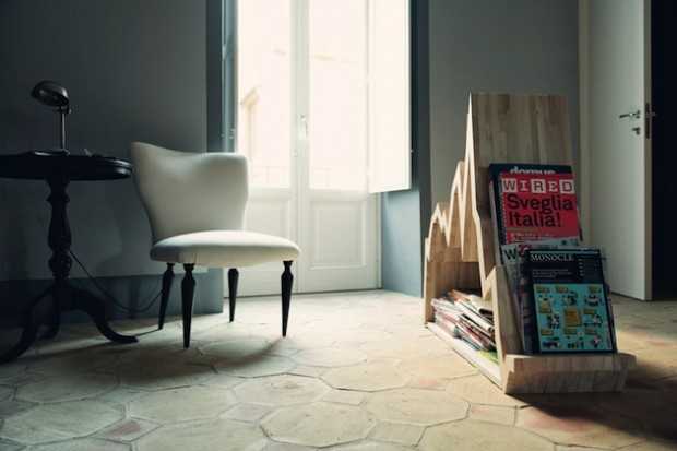 Елегантне рішення Елегантна дерев'яна підставка для журналів – сучасне рішення для організації простору у 2026