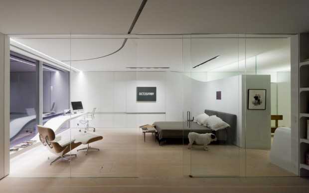 Лофт: Ергономічний сон Ергономічний лофт 2026: велика площа, скляні стіни та акценти на зручність сну