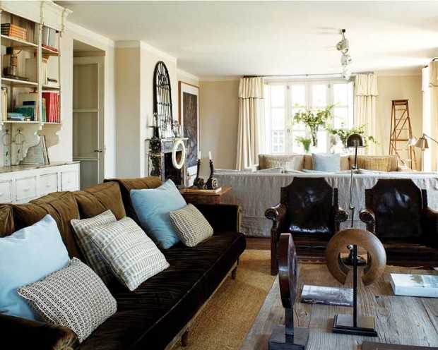 Вінтаж у сучасному інтер'єрі Дизайн інтер'єру 2026: еклектичний стиль з акцентом на вінтажні деталі в Мадриді.