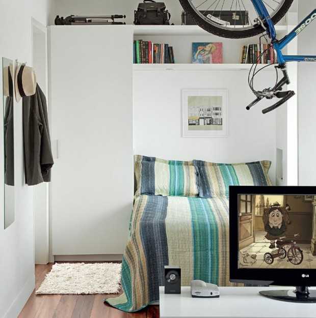 Лофт: економія простору Дизайн маленької квартири: організація простору в стилі лофт для максимального комфорту.