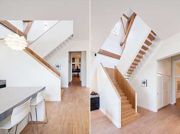 Затишок та балки 2026 Затишний інтер'єр 2026: дерев'яні балки в старовинній будівлі, перетвореній на сучасне житло.