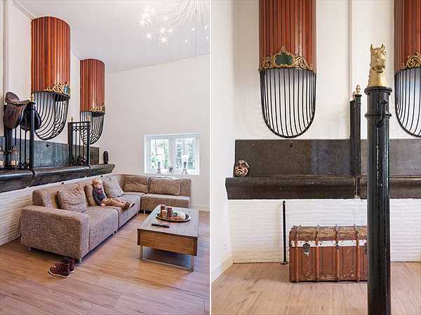 Мінімалізм та історія Дизайн інтер'єру 2026: Перебудова старовинної будівлі в житло з елементами мінімалізму та дерев'яними балками.