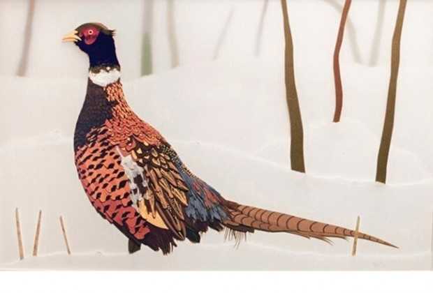 Мистецтво паперу вдома Паперова скульптура на стіні в інтер'єрі, сучасне мистецтво 2026 в українському домі.