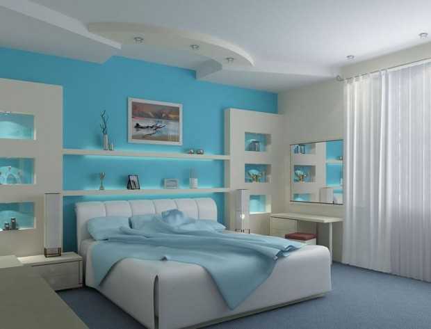 Світло та простір Сучасна романтична спальня 2026: світлі тони, вінтажні дзеркала та декоративні подушки.