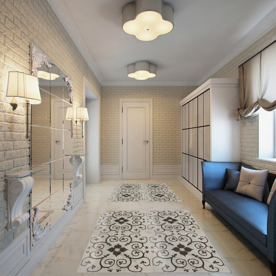 Цегла в інтер'єрі прихожої Дизайн передпокою з декоративною цеглою: сучасний інтер'єр та затишна атмосфера.