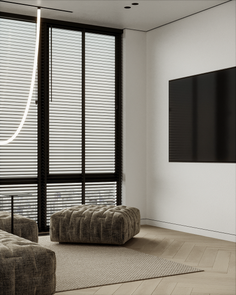 Реалістична візуалізація Реалістична візуалізація інтер'єру з використанням справжніх моделей меблів 2026