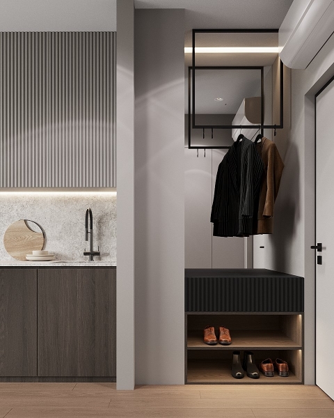 Детальна візуалізація Деталізована 3D візуалізація інтер'єру з можливістю додавання найменших деталей.