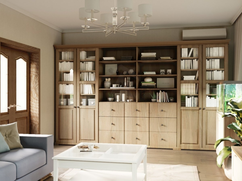 Стиль та книги Стильна домашня бібліотека в квартирі з сучасним дизайном книжкових полиць 2026.