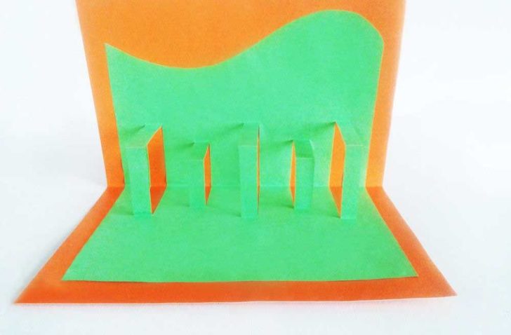 Чарівна 3D листівка Чарівна 3D відкритка своїми руками, ідея для подарунка на 23 лютого з паперу.