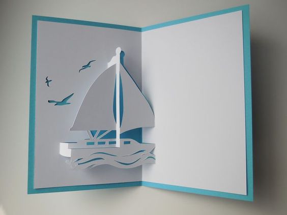 Квіти у вазі Об'ємна листівка своїми руками: квіти у вазі, ідеально підходить на 23 лютого чи 8 березня.