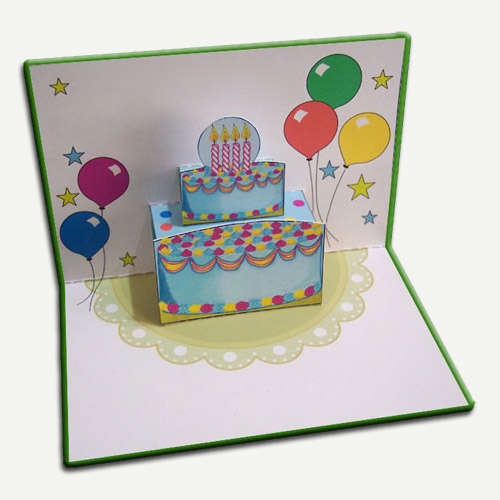 3D листівка своїми руками Об'ємна 3D листівка ручної роботи з паперу - креативне привітання на 2026 рік