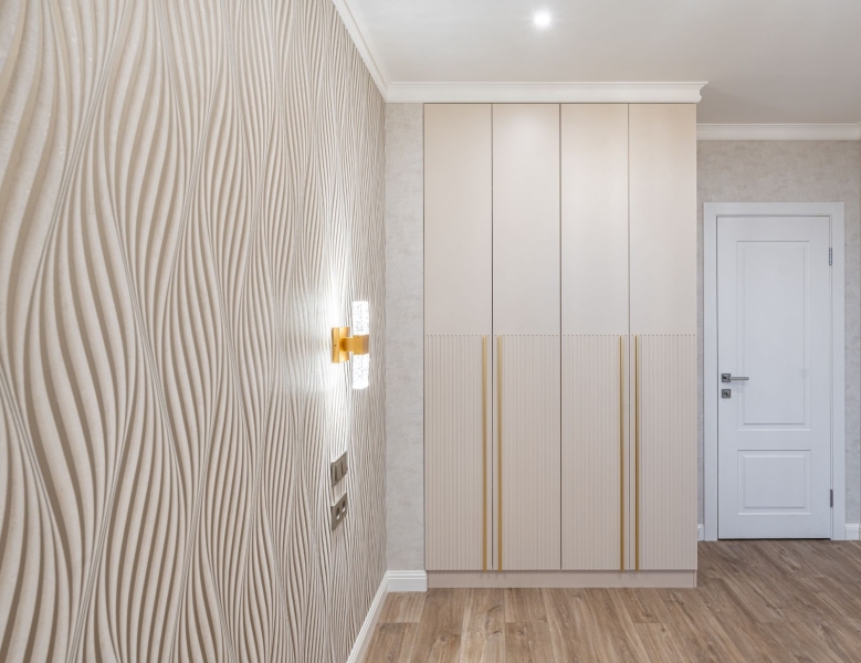 3D панелі Об'ємні гіпсові 3D панелі на стіні: сучасний декор, альтернативний шпалерам у 2026.