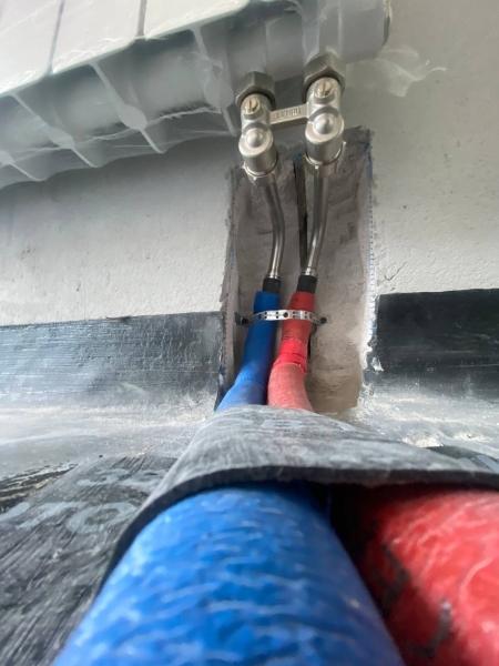 Монтаж опалення Встановлення сучасних радіаторів опалення як частина чорнових робіт