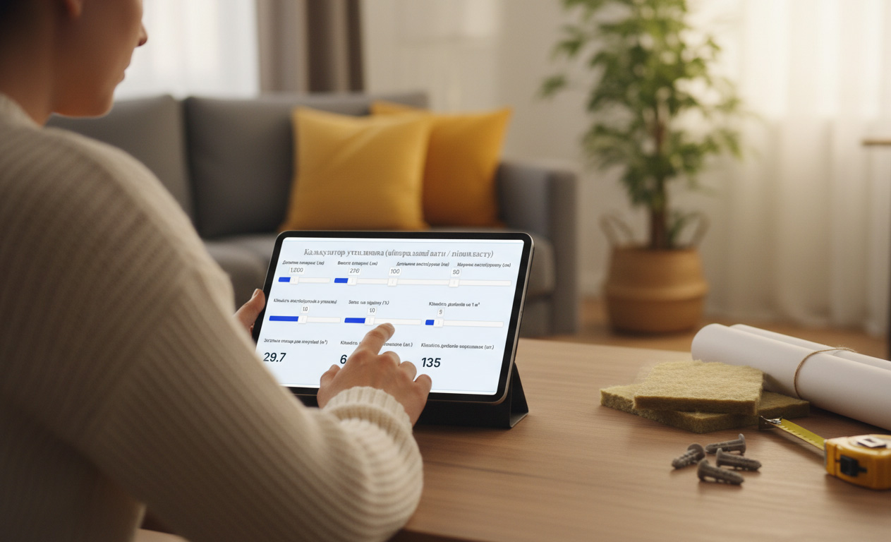 Розрахунок утеплення онлайн Калькулятор утеплювача мінеральної вати та пінопласту для розрахунку утеплення стін у 2026 році.