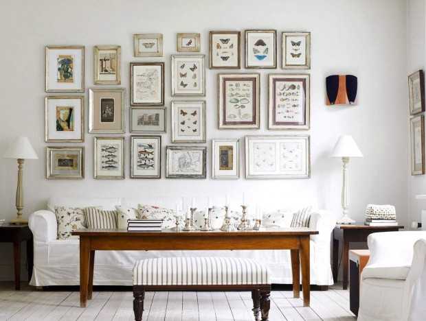 Дизайн та мистецтво Настінний декор: сучасна картина для інтер'єру, що підкреслює гармонійний дизайн кімнати.