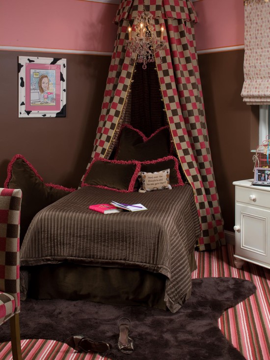 Темна елегантність 2026 Сучасна кімната для дівчинки-підлітка 2026 в темних тонах: стильний мінімалізм та самовираження.