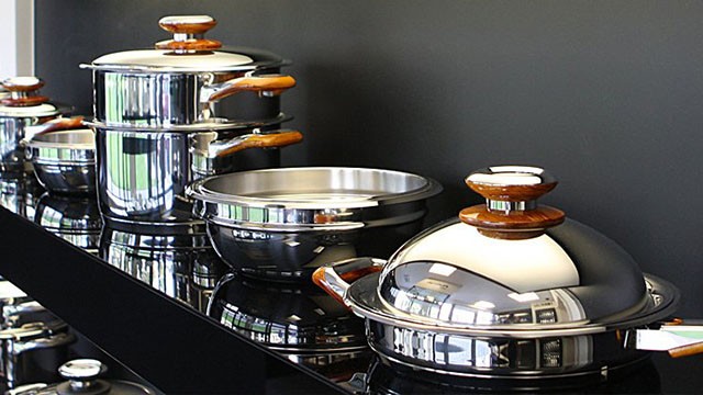 Нержавіюча сталь: практичний вибір Набір посуду з нержавіючої сталі, каструлі та сковорідки для кухні